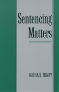 Cover for Sentencing Matters