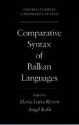 Cover for Comparative Syntax of the Balkan Languages