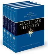 Cover for The Oxford Encyclopedia of Maritime History