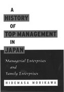 Cover for A History of Top Management in Japan