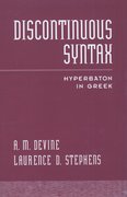 Cover for Discontinuous Syntax