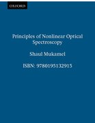 Cover for Principles of Nonlinear Optical Spectroscopy