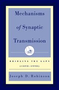 Cover for Mechanisms of Synaptic Transmission