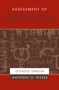 Cover for Assessment of Aphasia