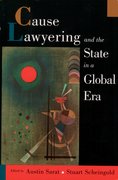 Cover for Cause Lawyering and the State in a Global Era
