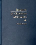 Cover for Elements of Quantum Mechanics