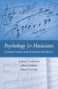 Cover for Psychology for Musicians
