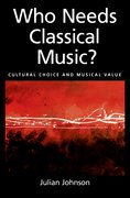Cover for Who Needs Classical Music?