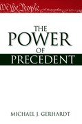 Cover for The Power of Precedent