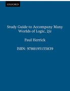 Cover for Study Guide to Accompany <em>Many Worlds of Logic, 2/e</em>