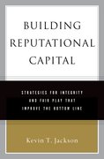 Cover for Building Reputational Capital