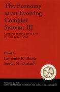 Cover for The Economy As an Evolving Complex System, III