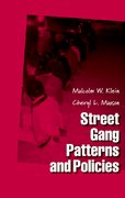 Cover for Street Gang Patterns and Policies