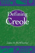 Cover for Defining Creole