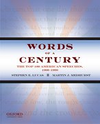 Cover for Words of a Century