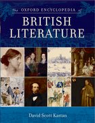 Cover for The Oxford Encyclopedia of British Literature