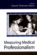 Cover for Measuring Medical Professionalism