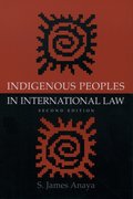 Cover for Indigenous Peoples in International Law