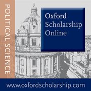 Cover for Oxford Scholarship Online - Political Science