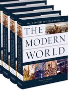 Cover for Oxford Encyclopedia of the Modern World
