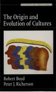 Cover for The Origin and Evolution of Cultures