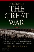 Cover for A History of the Great War - 9780195181944