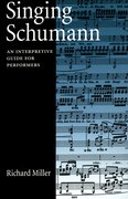 Cover for Singing Schumann