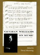Cover for Vaughan Williams on Music