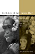 Cover for Evolution of the Human Diet