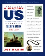 Cover for A History of US: The New Nation