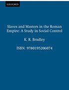 Cover for Slaves and Masters in the Roman Empire