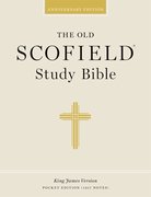 Cover for The Old Scofield® Study Bible, KJV, Pocket Edition, Pacific Duvelle
