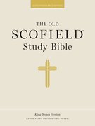 Cover for The Old Scofield® Study Bible, KJV, Large Print Edition (Black Bonded Leather)