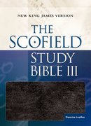 Cover for The Scofield® Study Bible III, NKJV