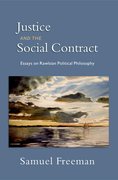 Cover for Justice and the Social Contract