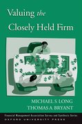 Cover for Valuing the Closely Held Firm