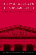 Cover for The Psychology of the Supreme Court