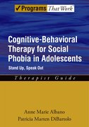 Cover for Cognitive-Behavioral Therapy for Social Phobia in Adolescents