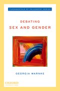 Cover for Debating Sex and Gender