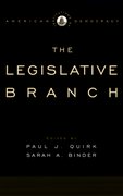 Cover for The Legislative Branch