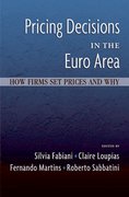 Cover for Pricing Decisions in the Euro Area