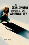 Cover for The Development of Persistent Criminality