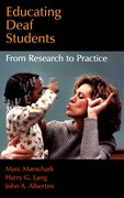 Cover for Educating Deaf Students