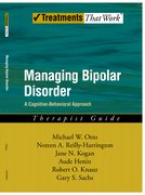 Cover for Managing Bipolar Disorder: Therapist Guide