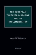 Cover for The European Takeover Directive and Its Implementation