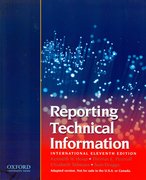 Cover for Reporting Technical Information