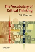 Cover for The Vocabulary of Critical Thinking