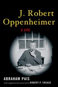 Cover for J. Robert Oppenheimer