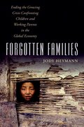 Cover for Forgotten Families