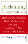 Cover for Reclaiming Conservatism